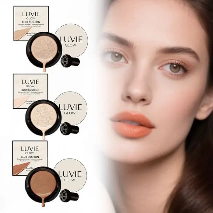 LUVIE GLOW hydratant champignon coussin d'air BB crème fond de teint éclaircissant imperméable avec correcteur Base de maquillage quotidien coréen