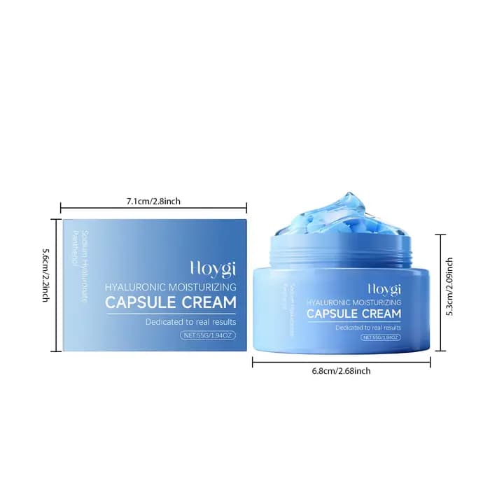 Crème Capsule hydratante à l'acide hyaluronique