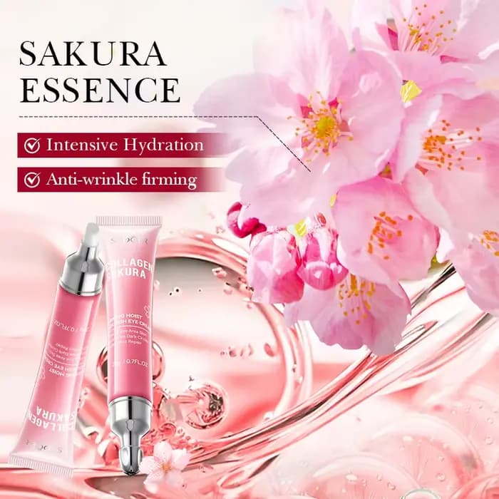 SADOER Sakura crème pour les yeux Anti cernes élimination