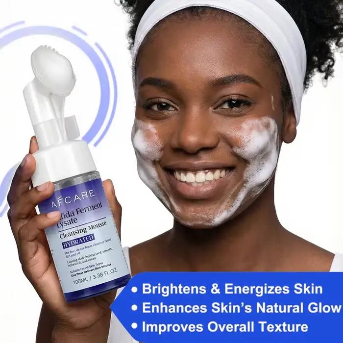 AFCARE Mousse Nettoyante Quotidienne - Nettoyage en Profondeur Doux pour Peaux Sensibles avec Bifida Ferment Lysate