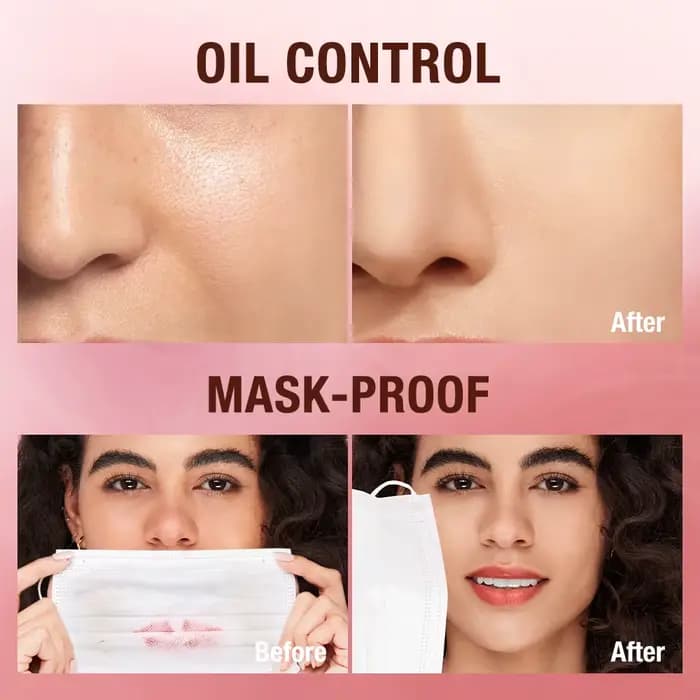 O.TWO.O poudre pour le visage contrôle de l'huile 24 heures SPF 30 PA +++ longue durée imperméable mat maquillage