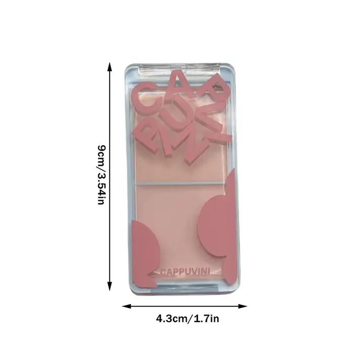 Cappuvini – Palette de crème éclaircissante bicolore pour le visage