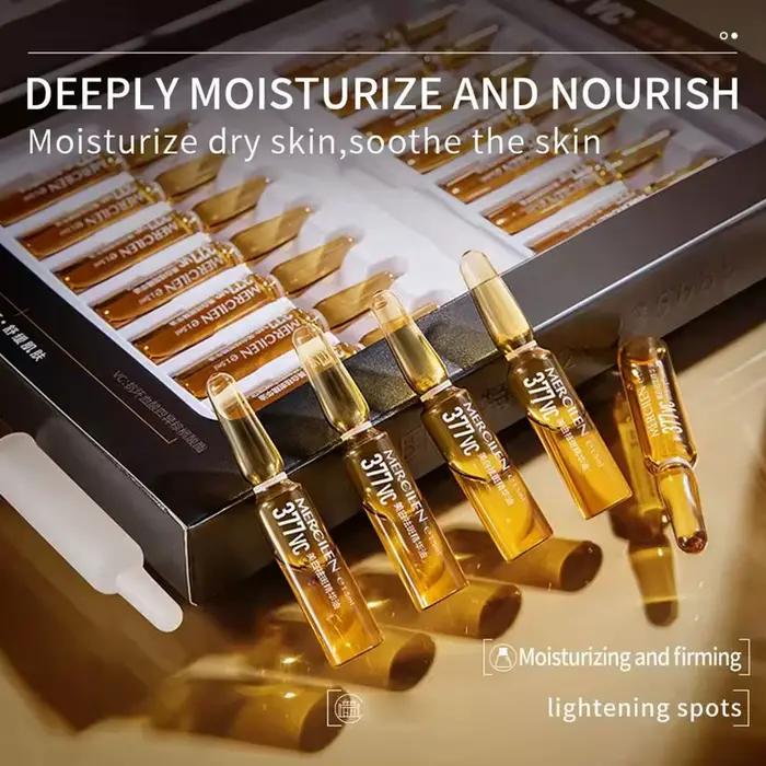 1/2 Boîte Mercilen 377 Essence Éclaircissante pour la Peau