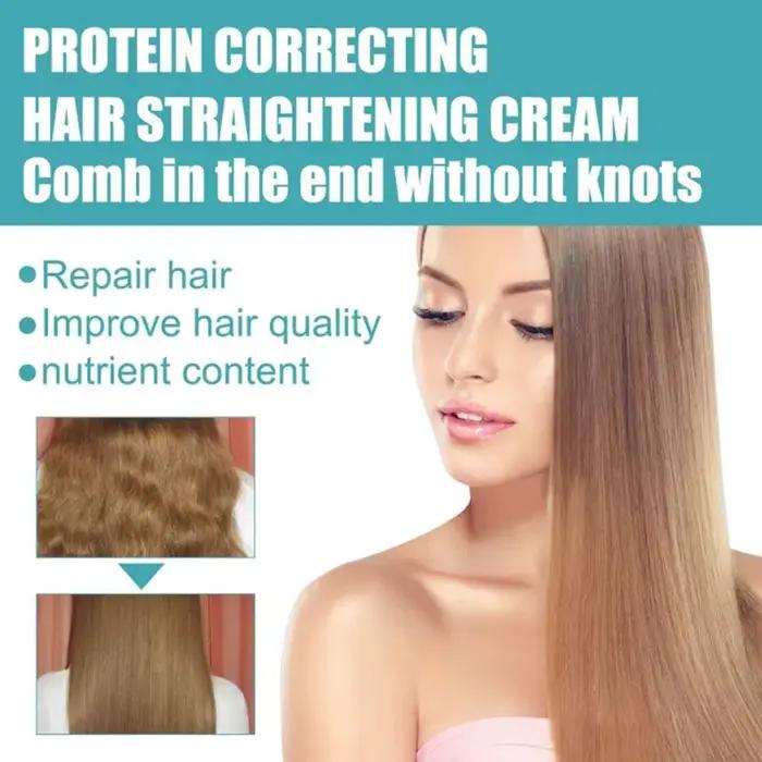 Crème lissante à la kératine