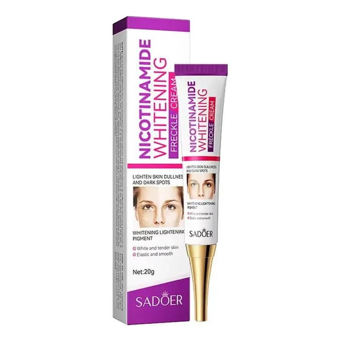 Crème blanchissante et anti-taches de rousseur pour le visage
