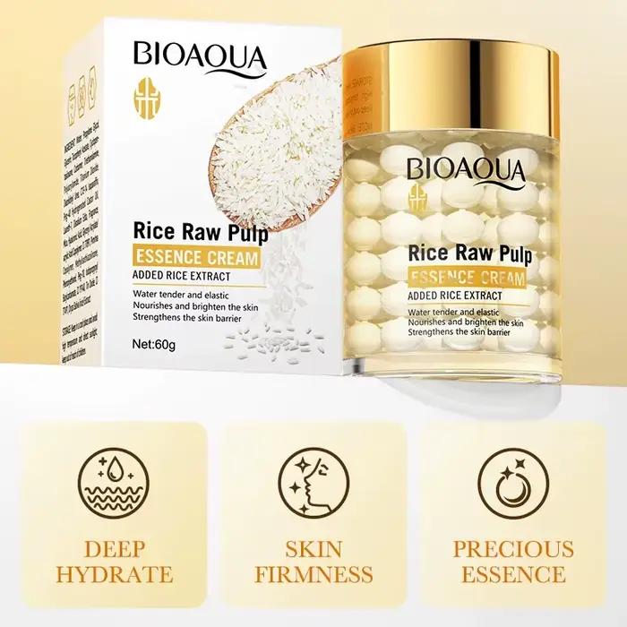 BIOAOUA – crème hydratante en profondeur à l'essence de riz