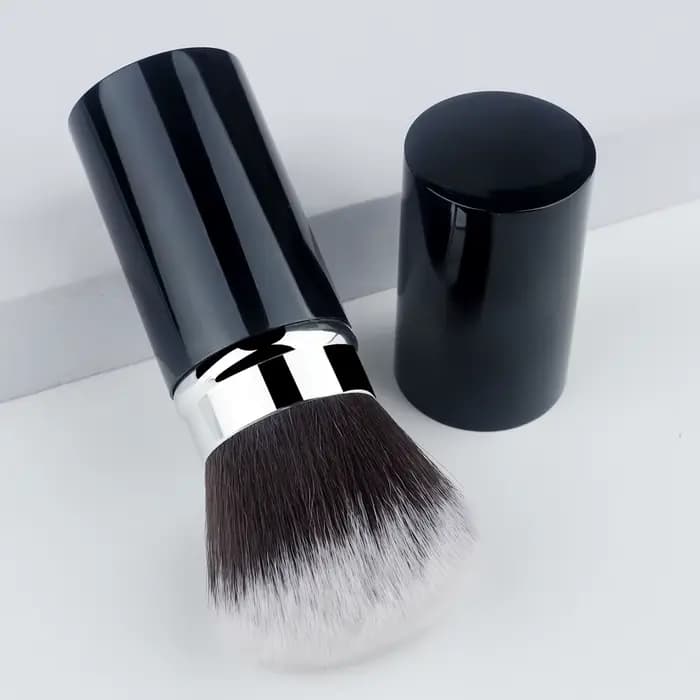 1 pièces pinceaux de maquillage professionnels fard à joues rétractable poudre fond de teint visage correcteur Kabuki