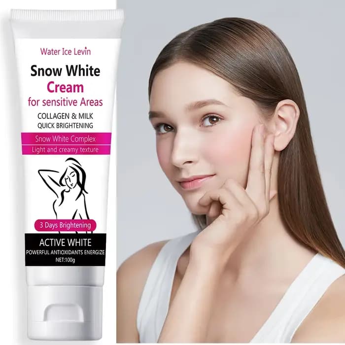 Crème éclaircissante pour le visage et le corps