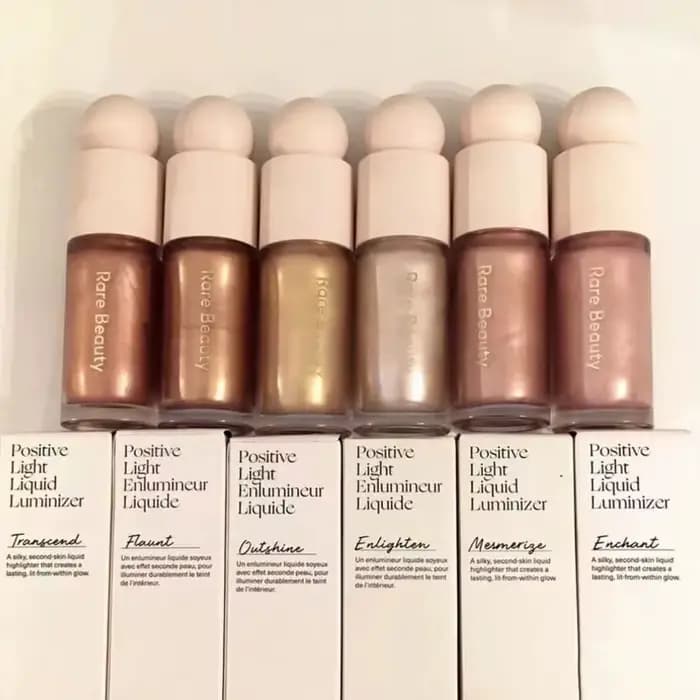 Rare beauté doux pincement liquide Contour Blush crème bronzant bâton plus élevé luminiseur de lumière mettre en évidence tactile surligneur brillant à lèvres