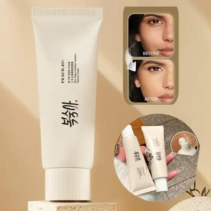 Marque riz à base d'eau apprêt corée du nord crème d'isolation nourrissante durable hydratante 50g
