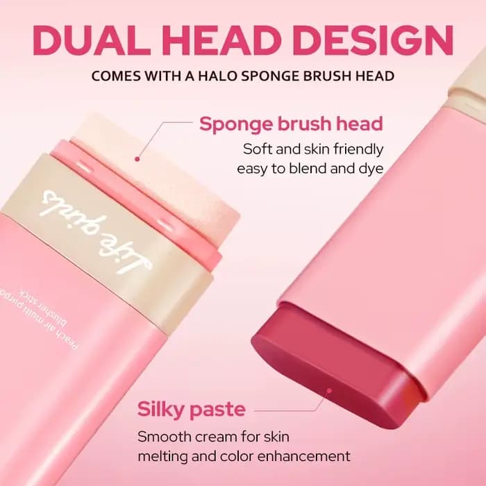 Stick de fard à joues polyvalent Life Girls Peach air