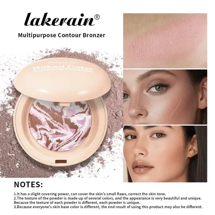 Fond de teint correcteur de couleur cuit mat