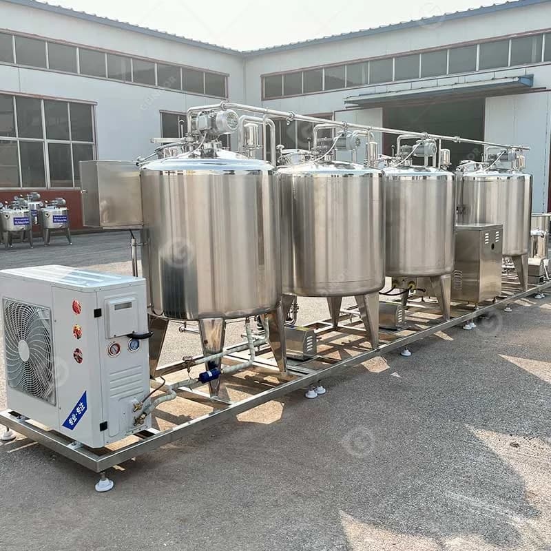Ligne de production de yaourt grec et de lait de chèvre entièrement automatique, prix sur mesure