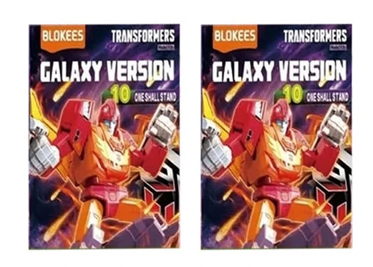 Figurine Blokees Transformers Version Galaxie Vague 10 Til All Are One Rodimus Prime à construire, B
