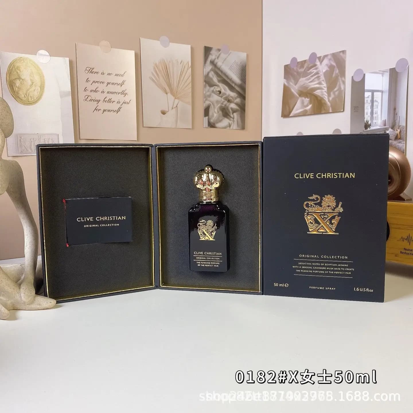 Clive Christian Unisex 50ml Eau de Parfum, parfum floral boisé oriental ambré longue durée, parfum f