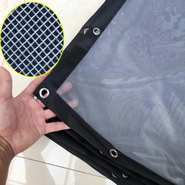 Écran de fond de scène professionnel Yinzam, écran de maille d'affichage holographique de suspension